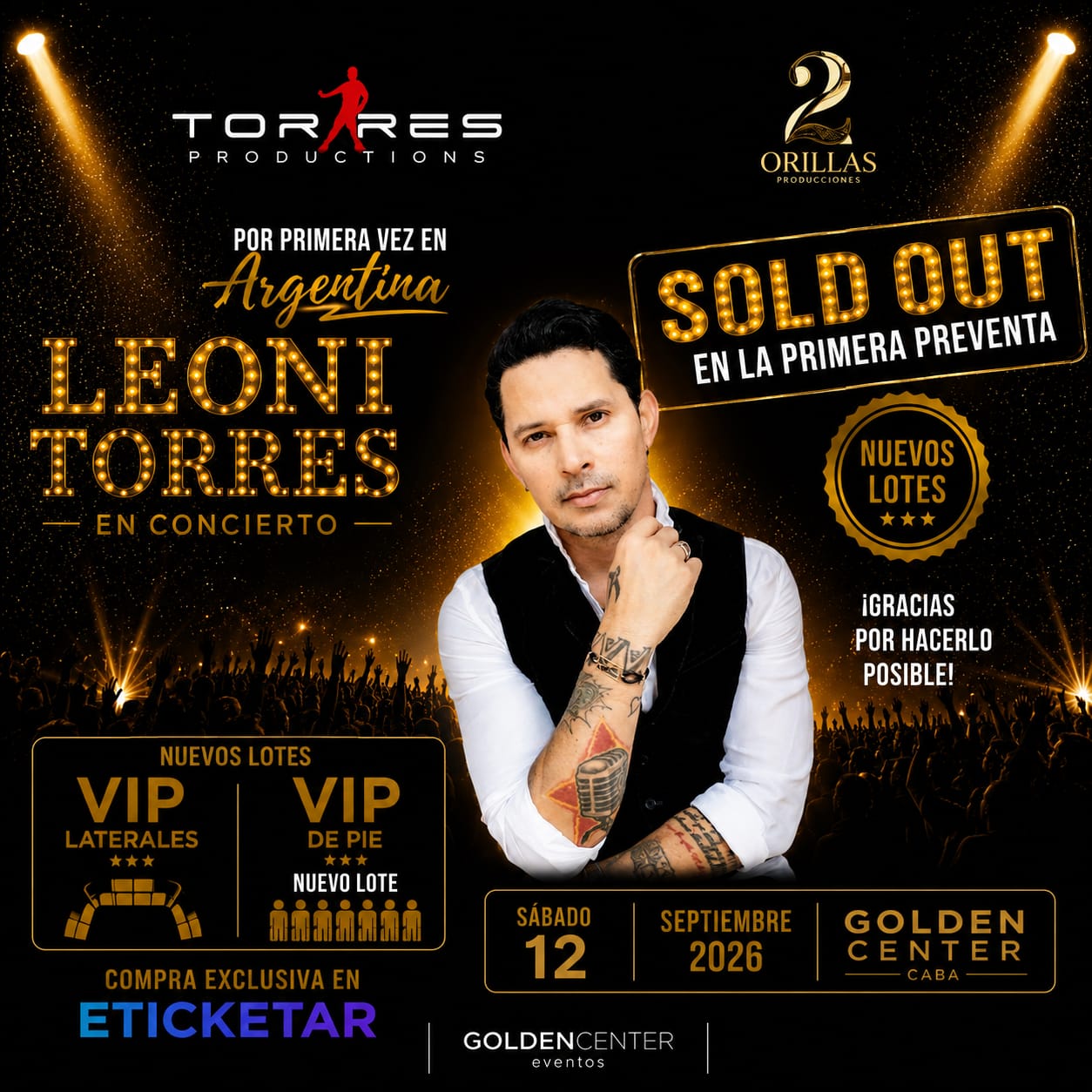 Leoni Torres en Argentina